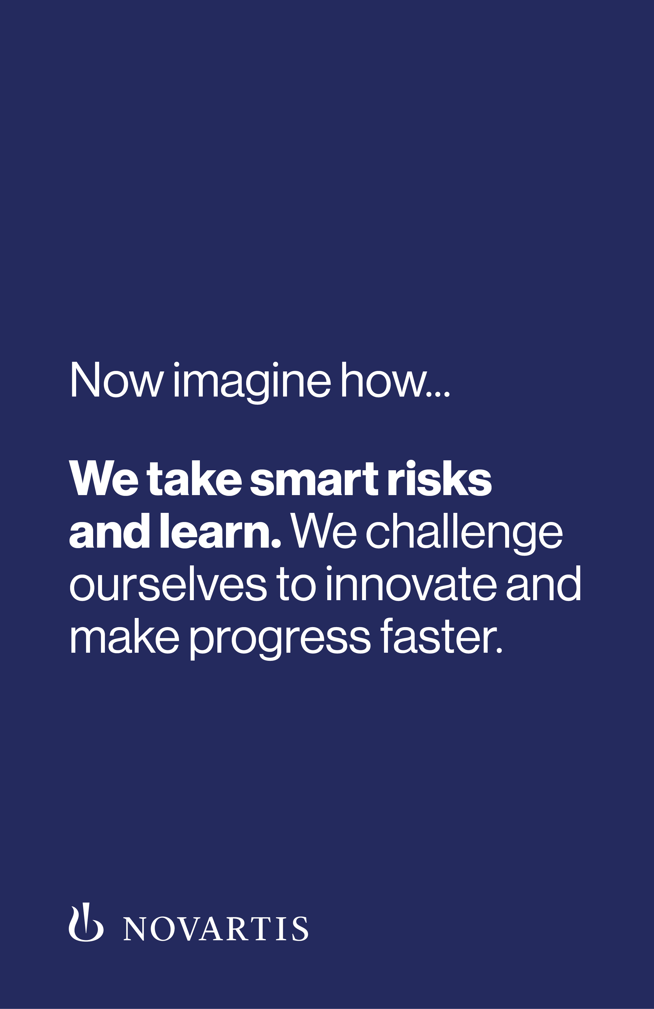 Imagine if you could choose an approach with an 80% chance of modest success or one with a smaller chance of breakthrough results but higher probability of failure. Which one would you choose